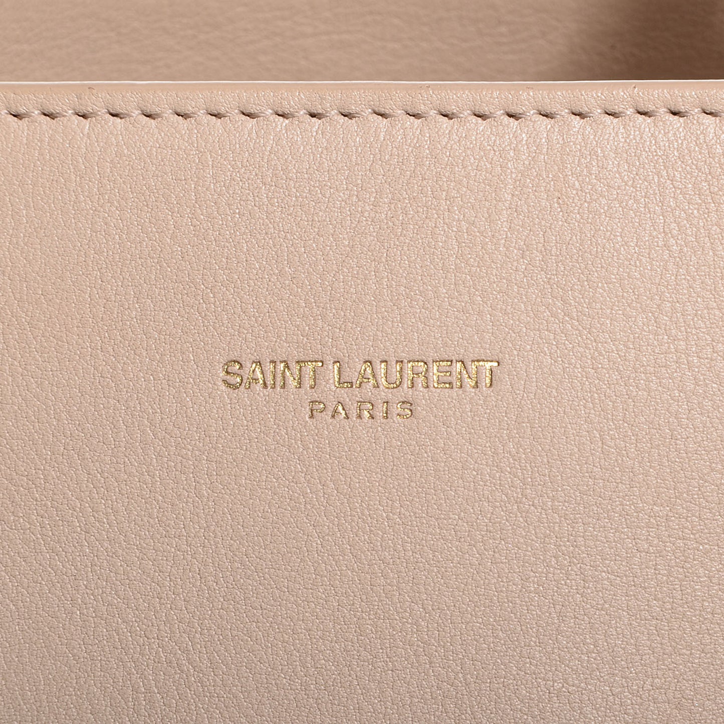 Calfskin Leather Classic Large Sac de Jour Carryall Beige