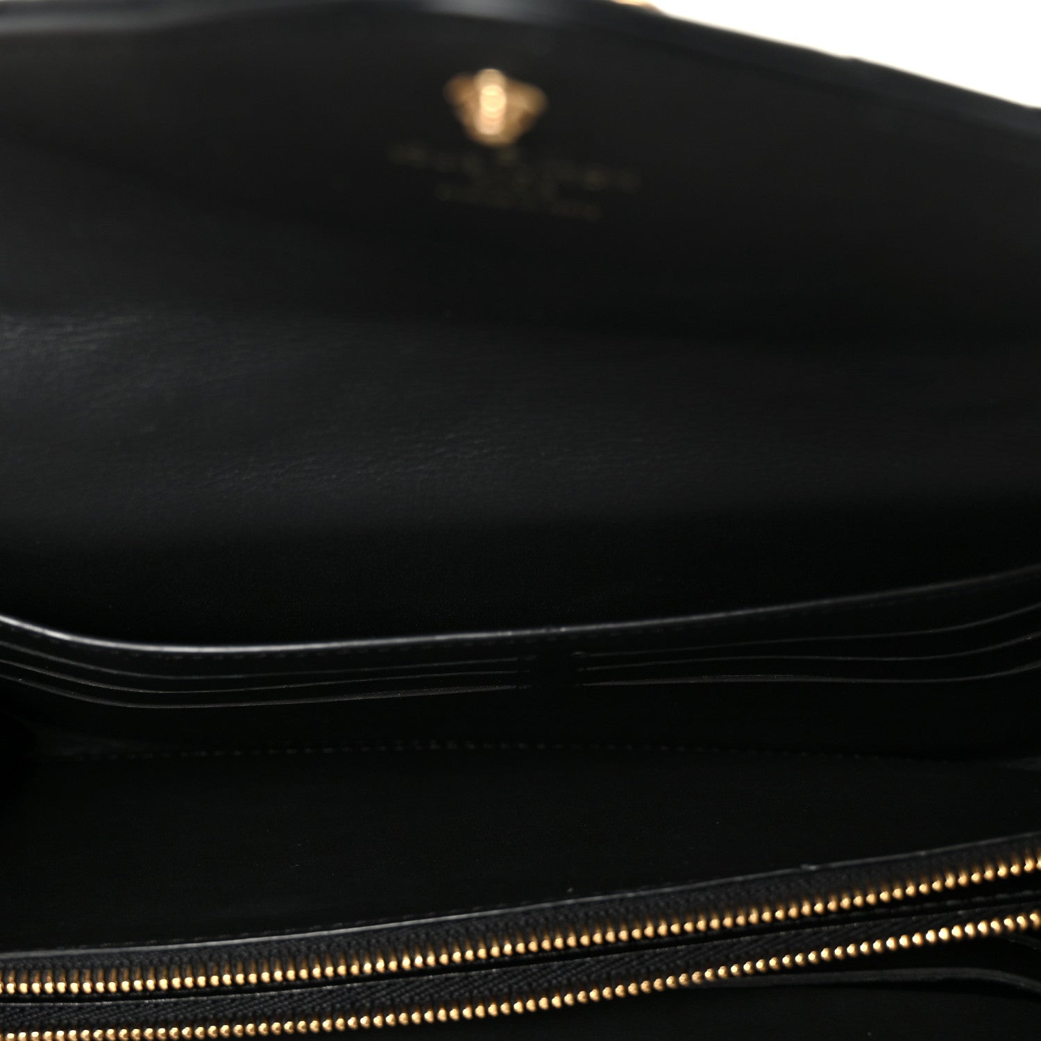 Louis Vuitton Calfskin Love Lock New Wave Long Wallet Black 5 of 8