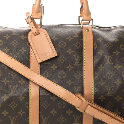 Louis Vuitton Monogram Keepall Bandouliere 50 9 of 11