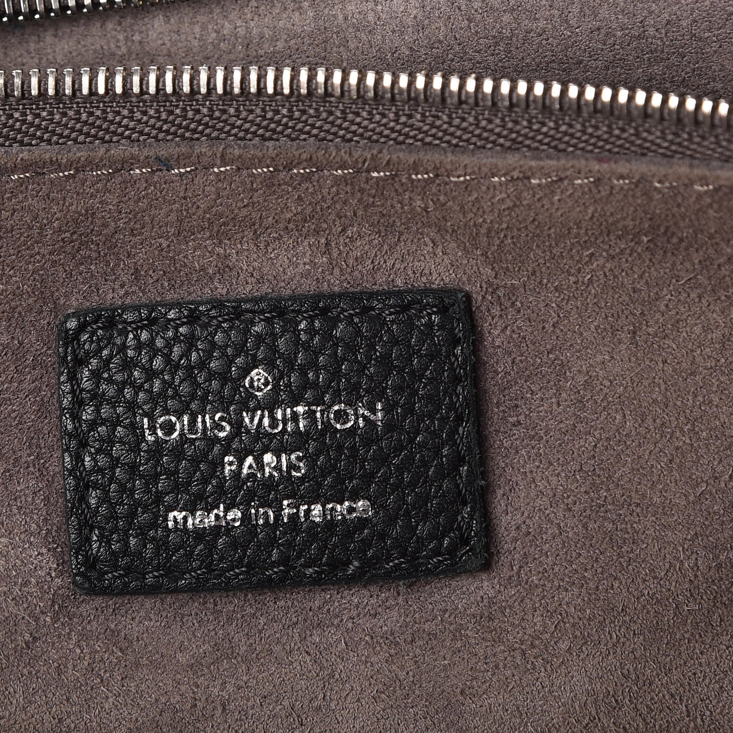 Louis Vuitton Veau Cachemire Soft Lockit MM Black 6 of 16