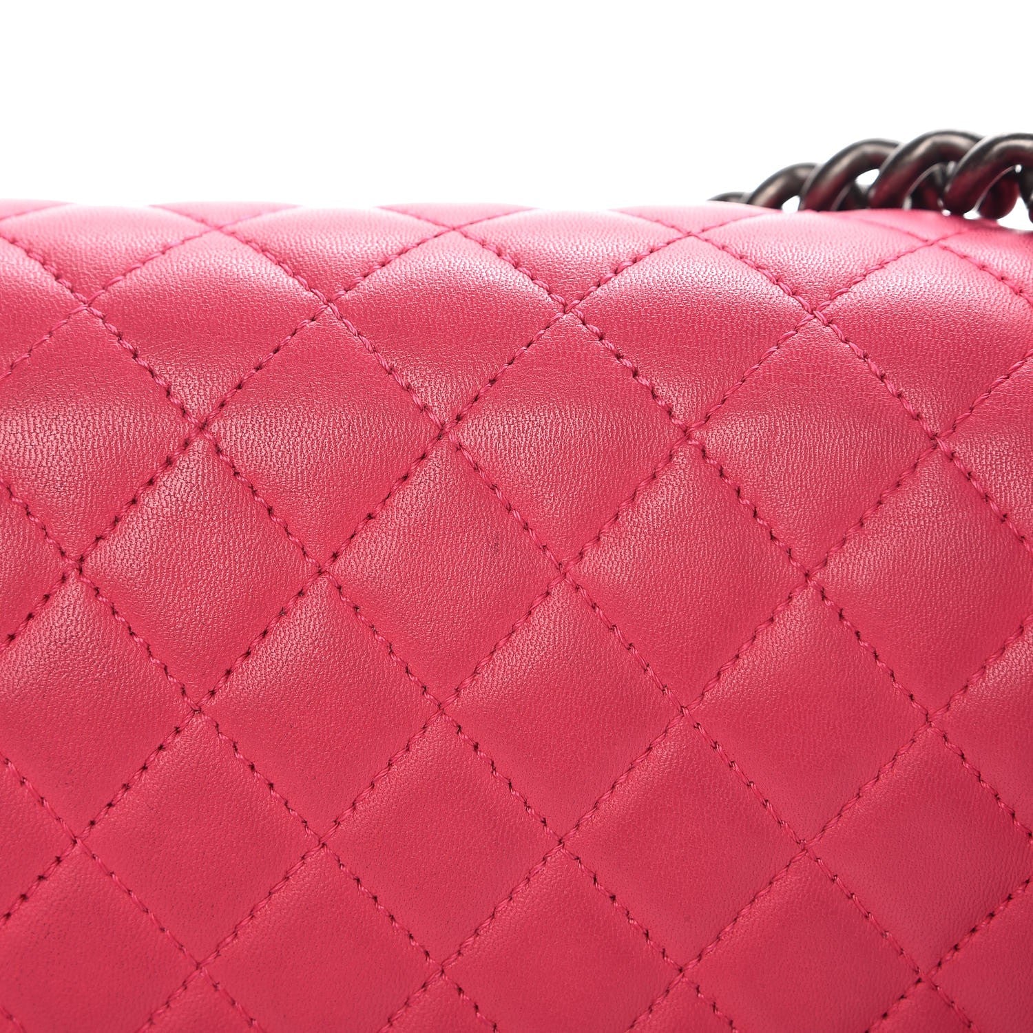 Chanel Lambskin Quilted New Medium Boy Flap Pink 12 of 12