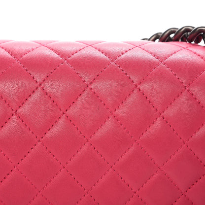Chanel Lambskin Quilted New Medium Boy Flap Pink 12 of 12