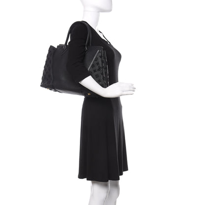 Louis Vuitton Veau Cachemire Tote W PM Black 2 of 9
