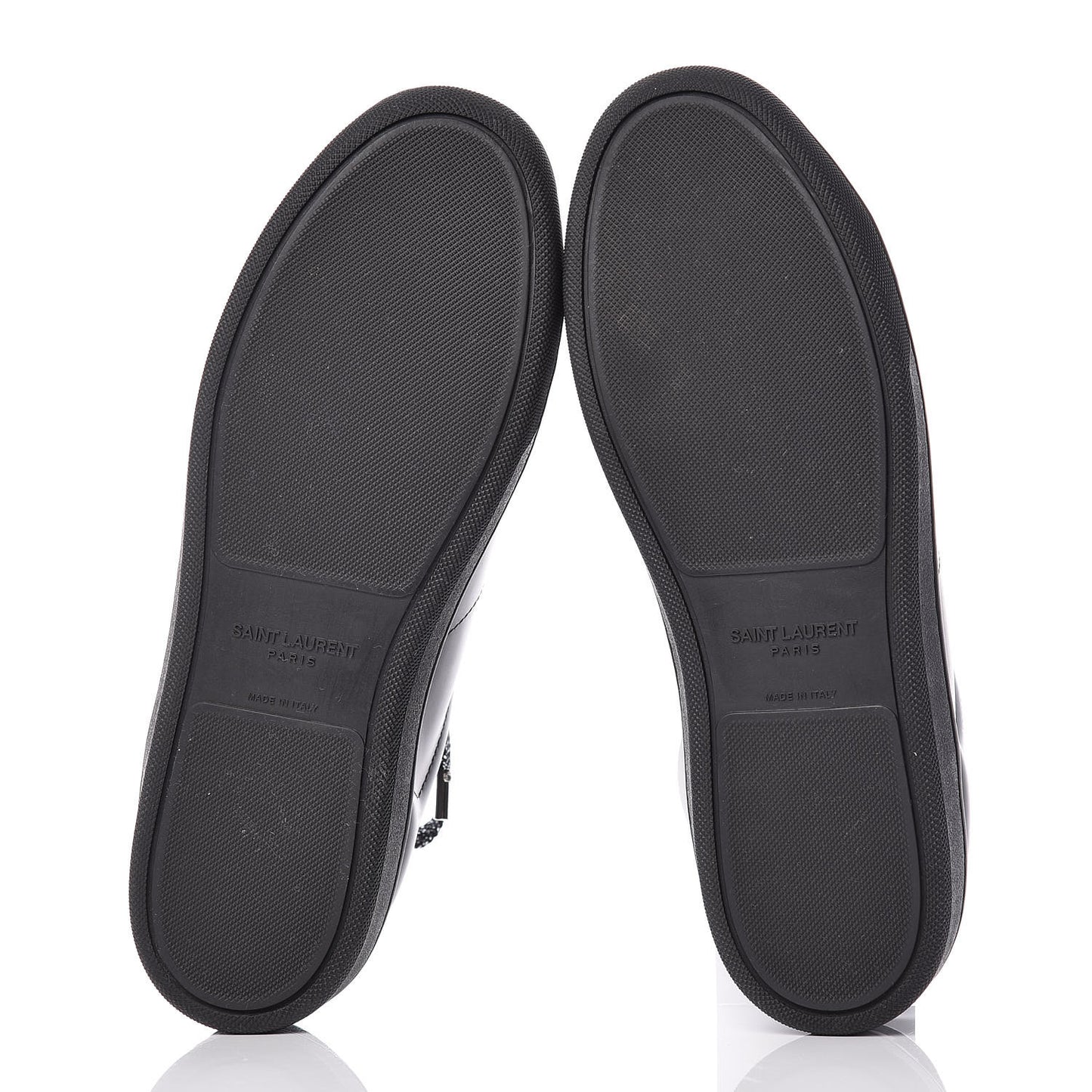 Calfskin Metallic Ayers Signature Court Lips Sneakers 37 Oro Moon Black