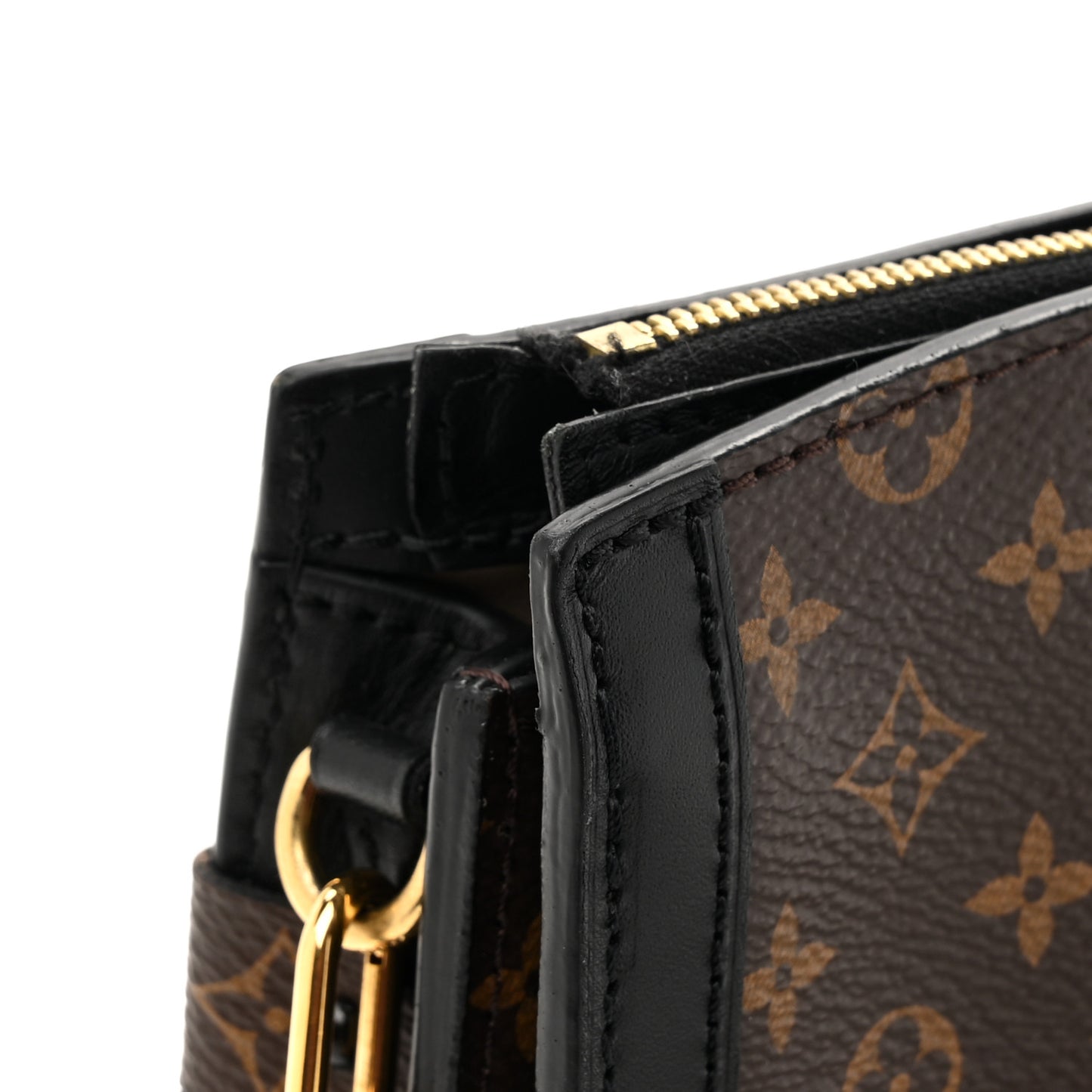 Reverse Monogram Trunk Clutch