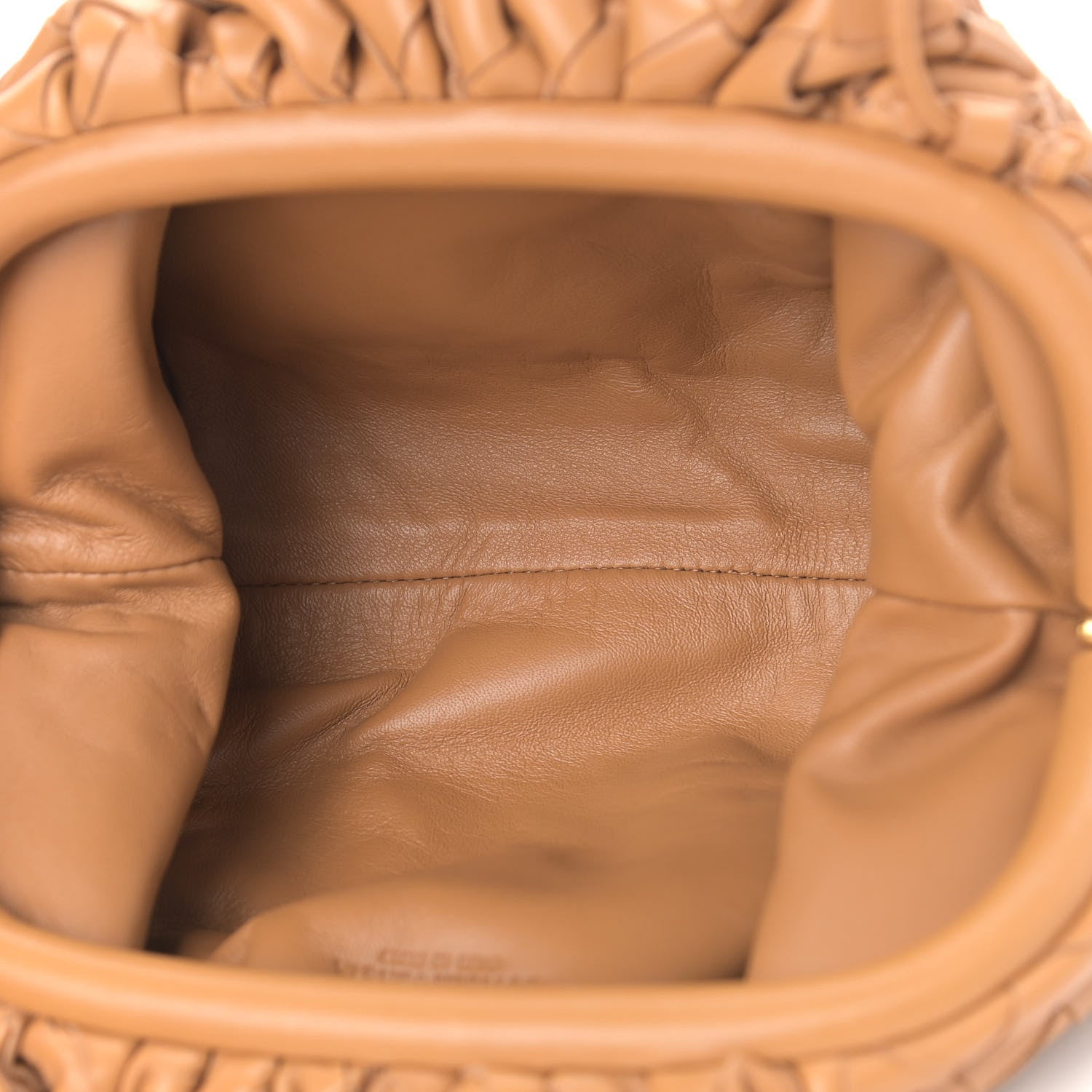 Bottega Veneta Nappa Intrecciato The Mini Pouch Carmel 5 of 9