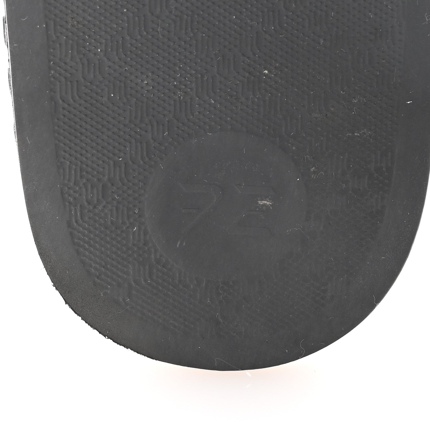 Gucci Rubber GG Monogram Perforated Womens Slide Sandals 35 Black 8 of 8