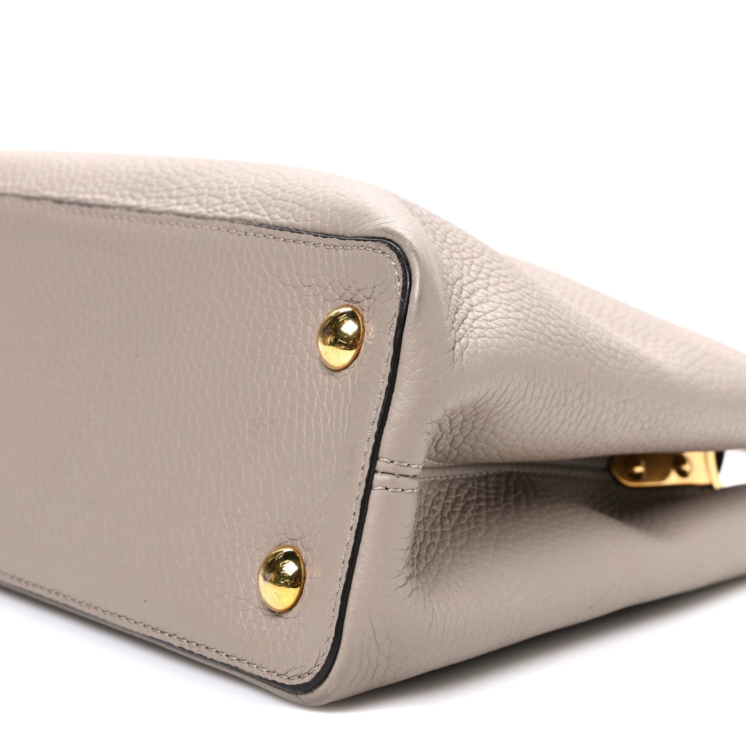 Louis Vuitton Taurillon Capucines PM Galet 9 of 9