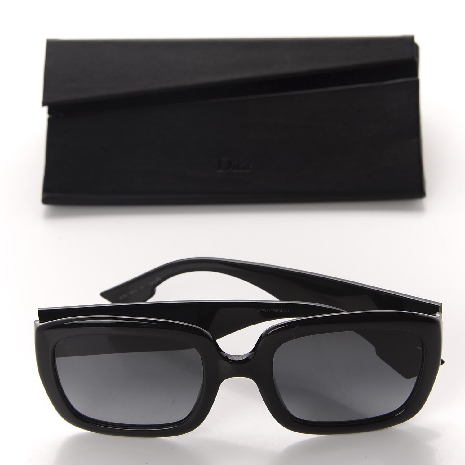 Christian Dior CHRISTIAN Acetate D Dior Sunglasses Black 7 of 7