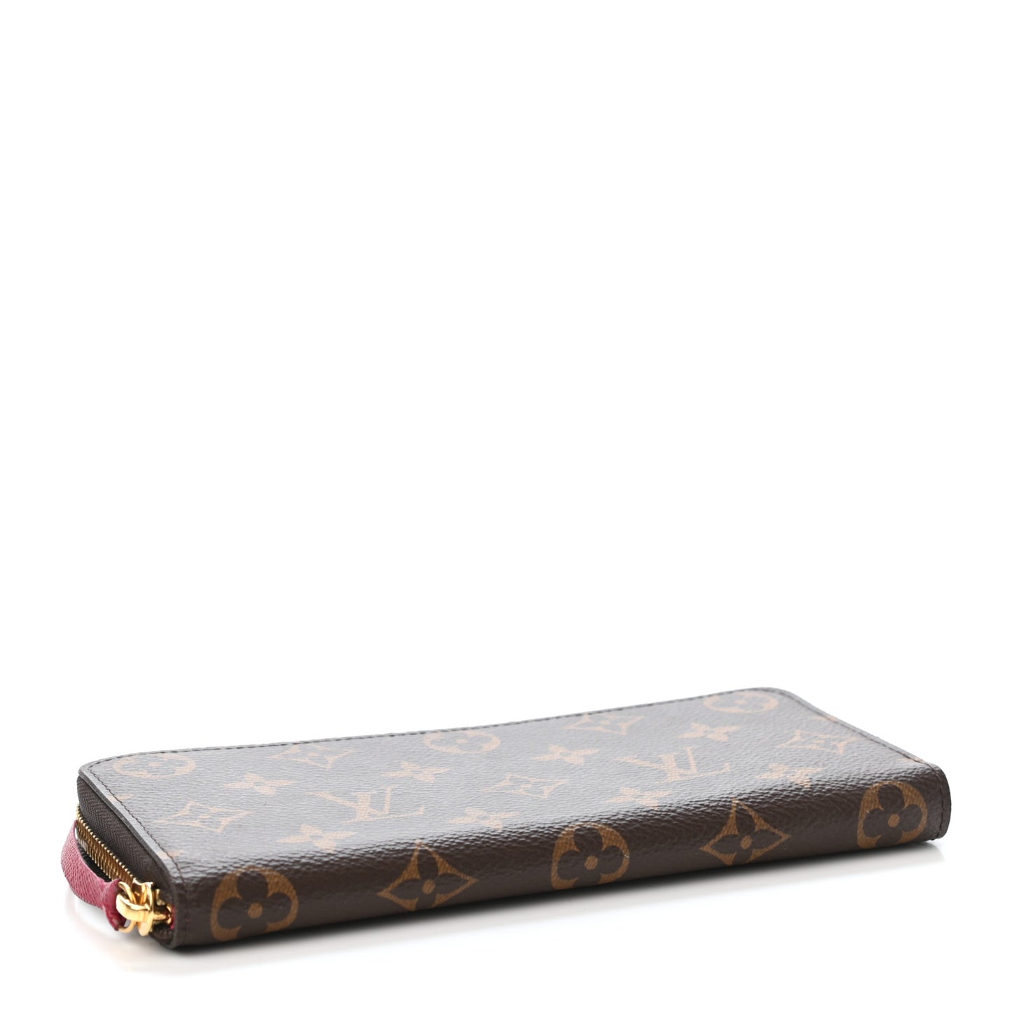 Monogram Clemence Wallet Fuchsia