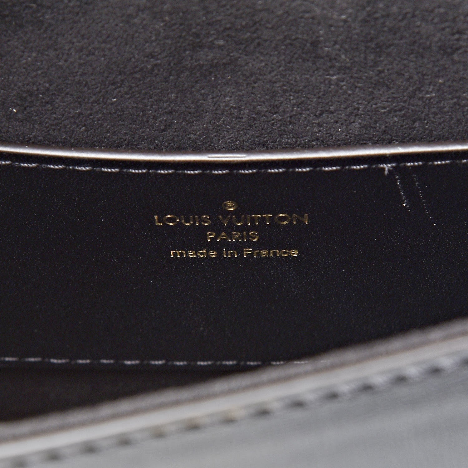 Louis Vuitton Veau Satin Monogram Twist Shoulder Bag MM Black 6 of 12