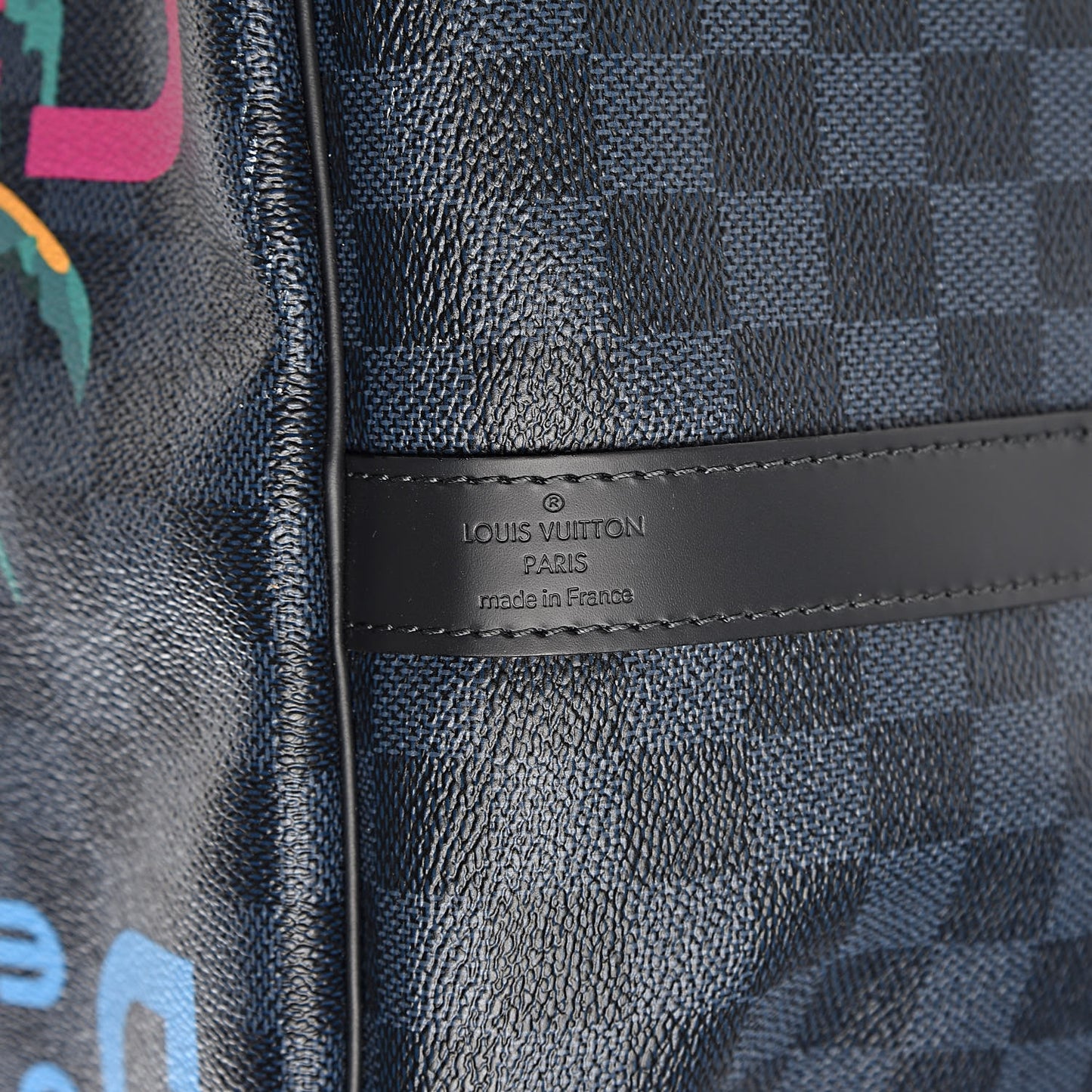 Damier Cobalt Jungle Keepall Bandouliere 55