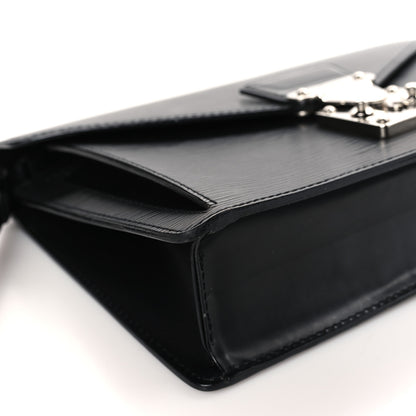 Louis Vuitton Epi Pochette Sellier Dragonne Clutch Black 7 of 8