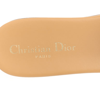 Christian Dior Calfskin D-Club Mule Sandal 40 Natural 8 of 9