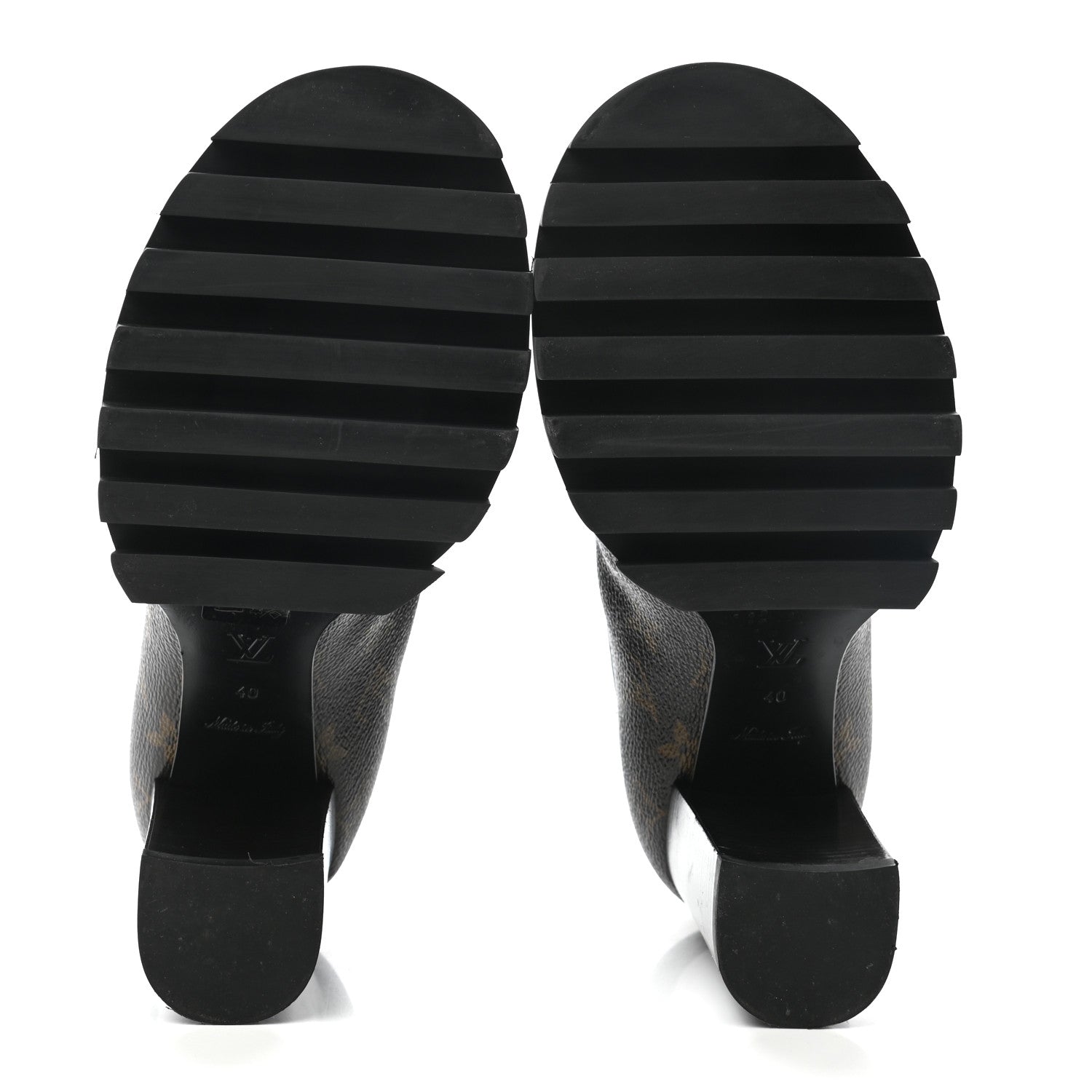 Louis Vuitton Patent Monogram Star Trail Chelsea Ankle Boots 40 5 of 7