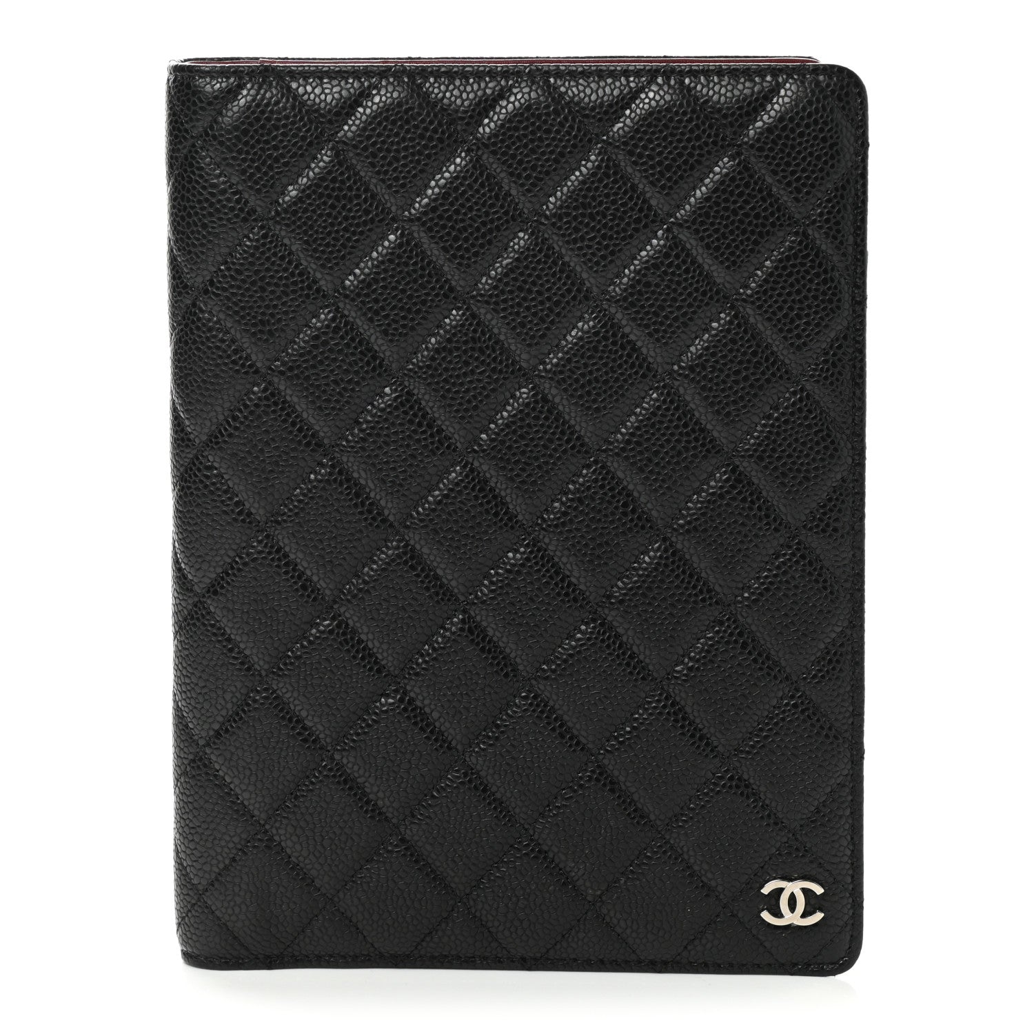 Chanel Caviar Quilted Large Agenda Cover Black 1 of 8