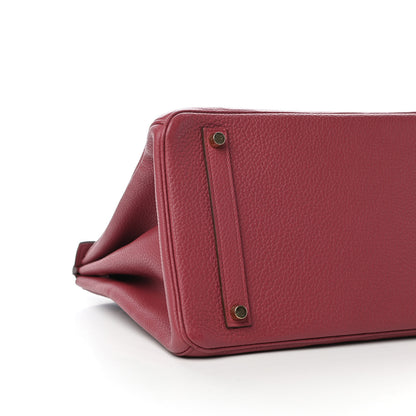 Hermes Togo Birkin 35 Bois de Rose 8 of 10