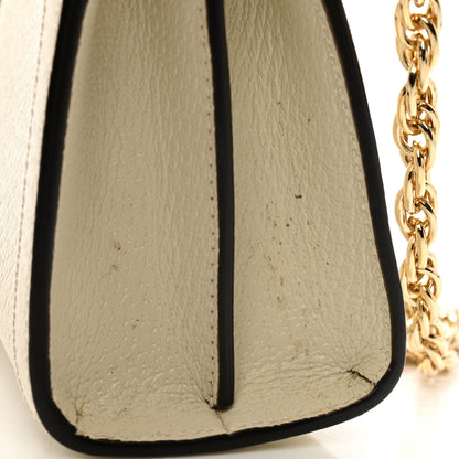 Gucci Textured Calfskin Web Small Ophidia Chain Shoulder Bag Mystic White 12 of 12