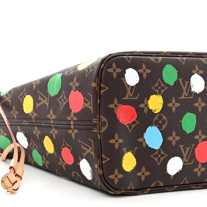 Louis Vuitton LV X YK Monogram Painted Dots Neverfull MM 11 of 12