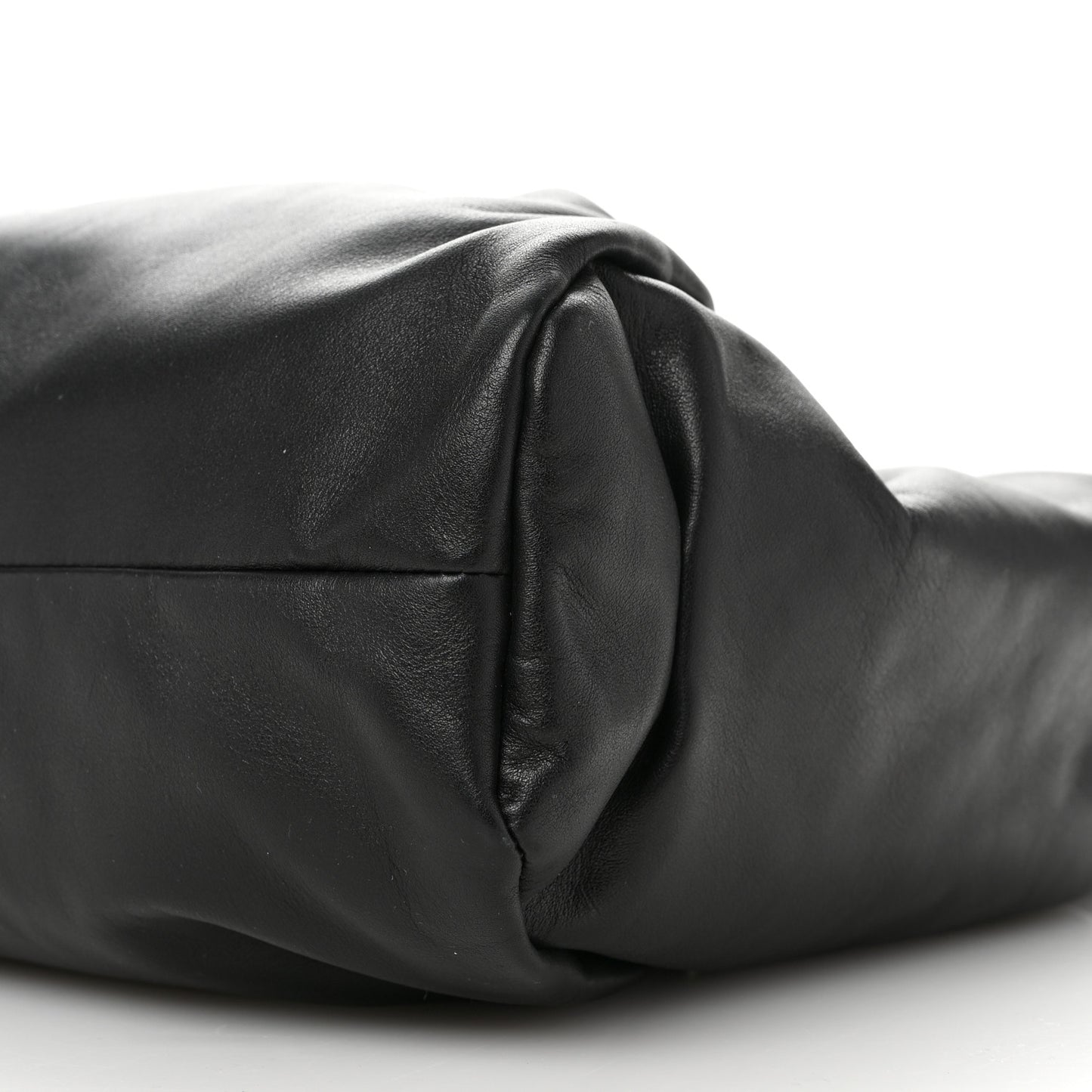 Smooth Butter Calfskin Small The Shoulder Pouch Black