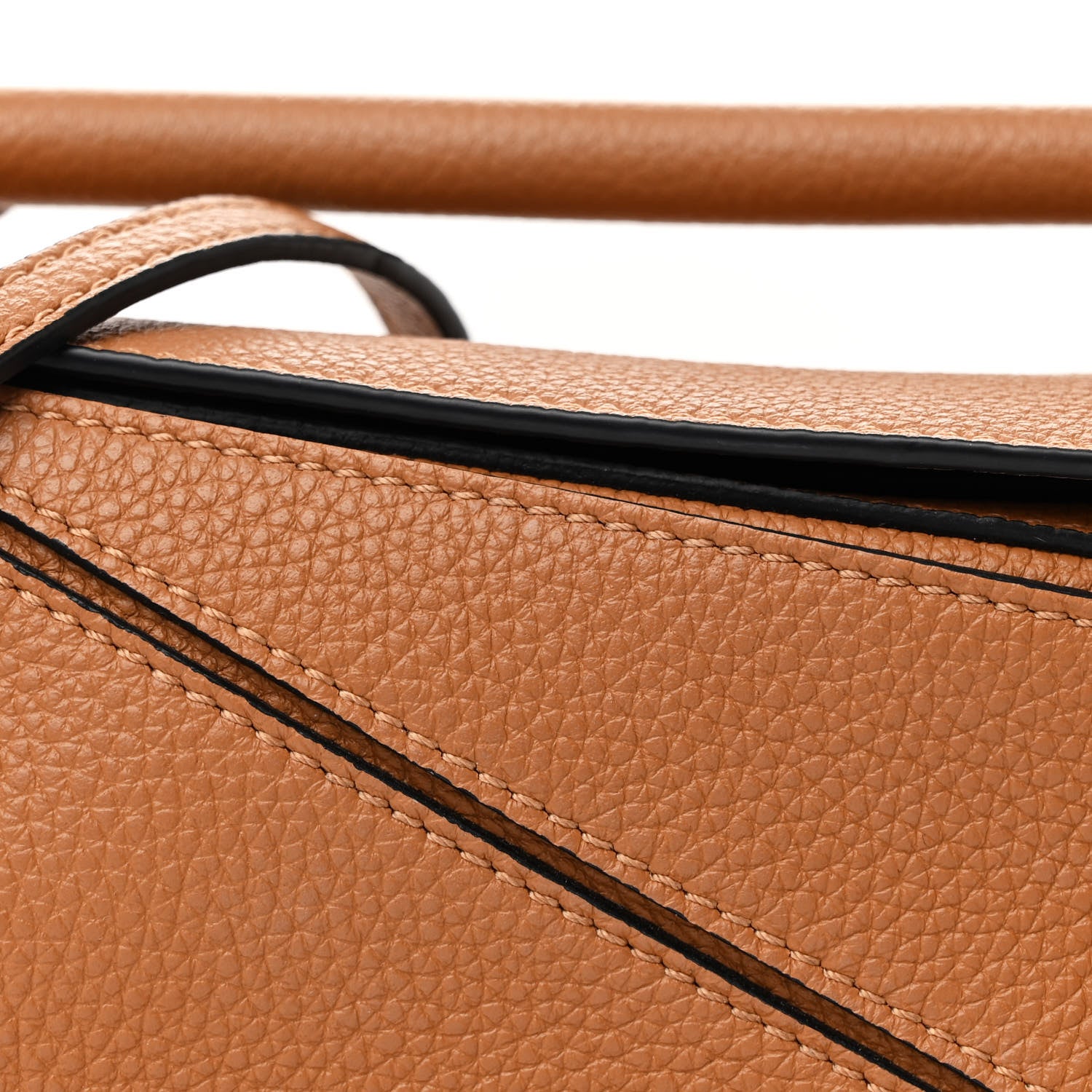 Loewe Calfskin Mini Puzzle Bag Tan 8 of 10