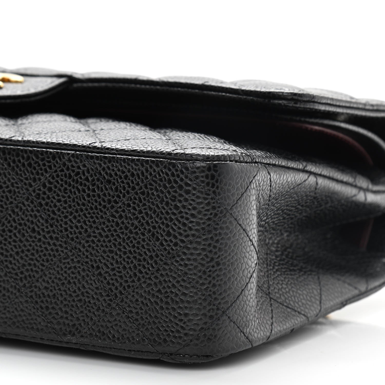 Chanel Caviar Quilted Medium Double Flap Black 10 of 10