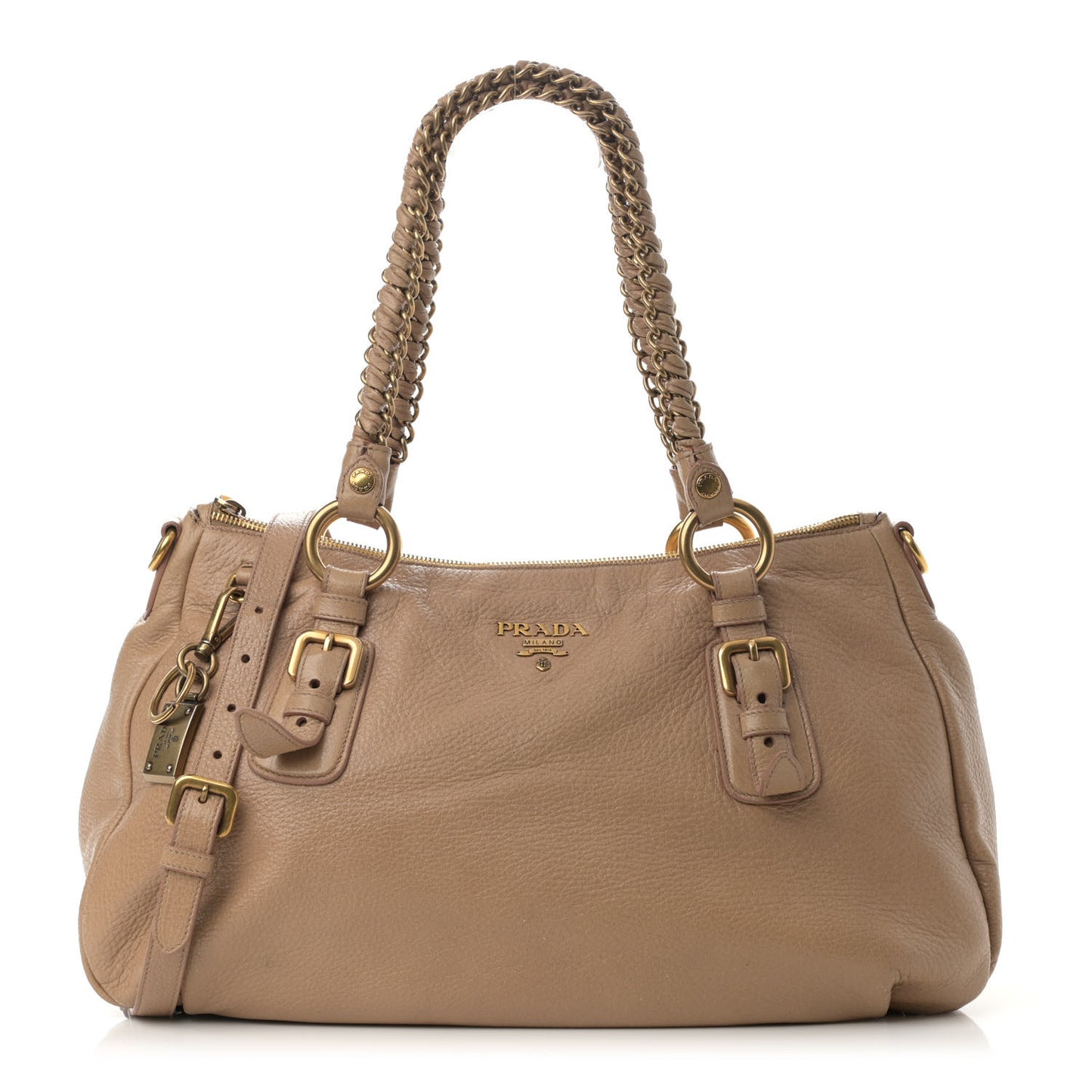 Cervo Lux Chain Hobo Naturale