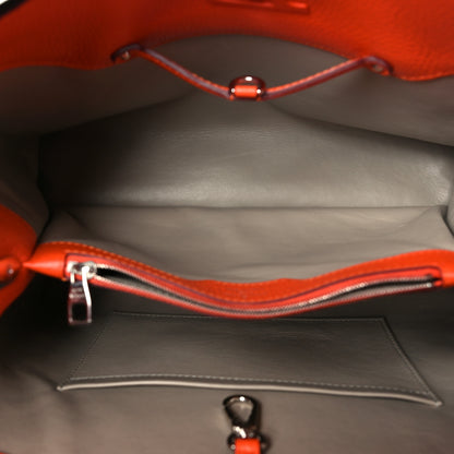Louis Vuitton Taurillon Capucines GM Red 5 of 9