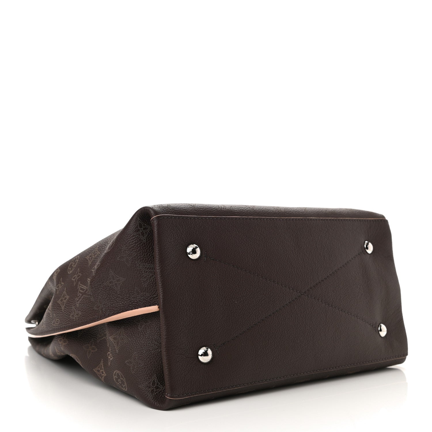 Louis Vuitton Mahina Carmel Hobo Chocolate 4 of 9