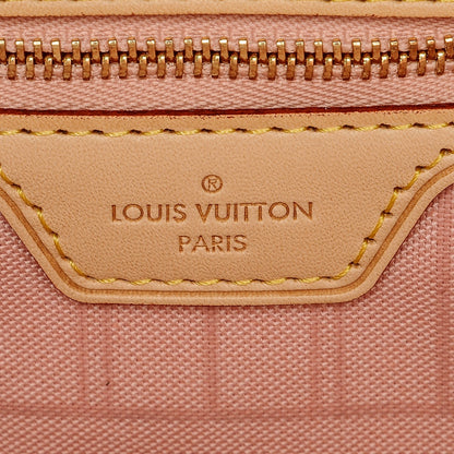 Louis Vuitton Damier Azur Tahitienne Neverfull MM 6 of 7