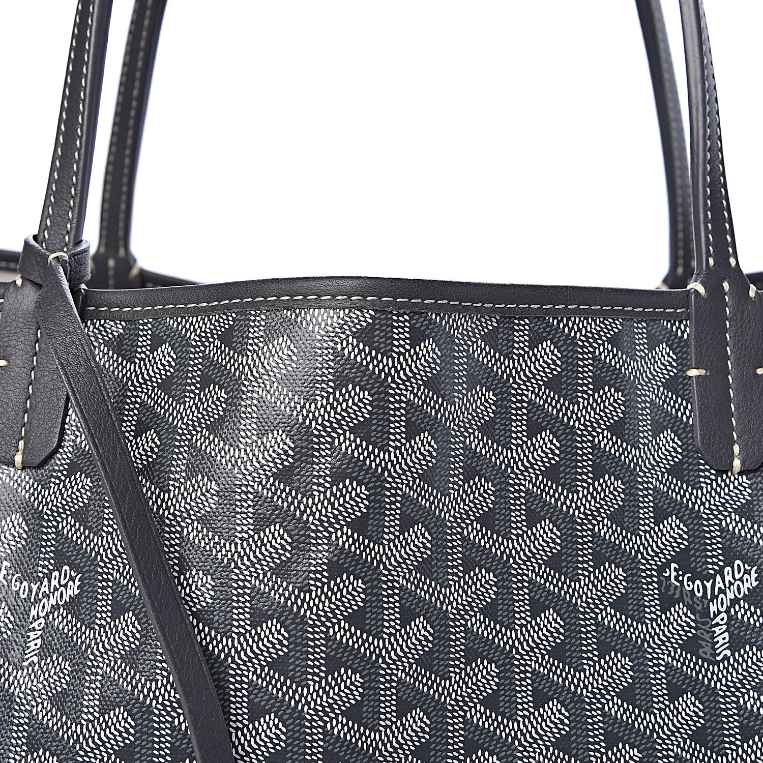 Goyard Goyardine Saint Louis GM Grey 10 of 12