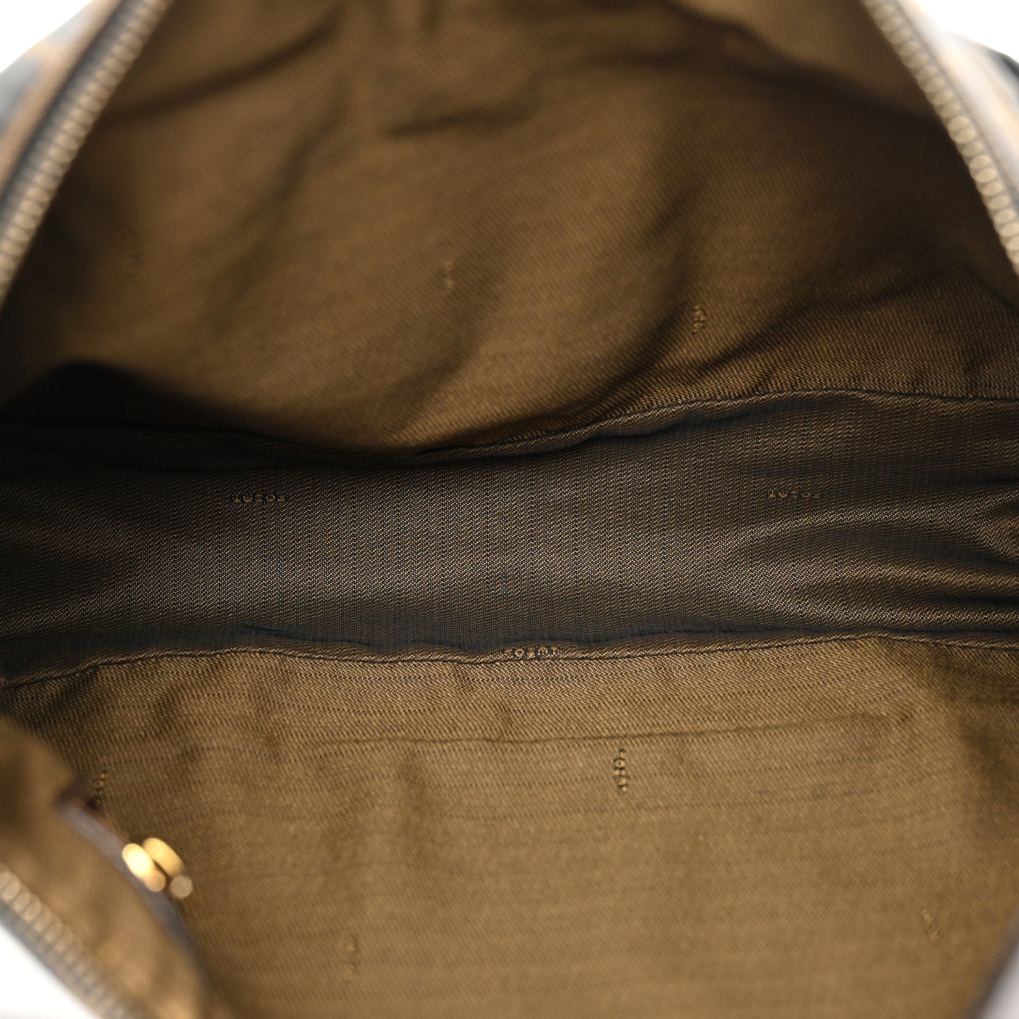 Zucca Zipped Baguette Tobacco