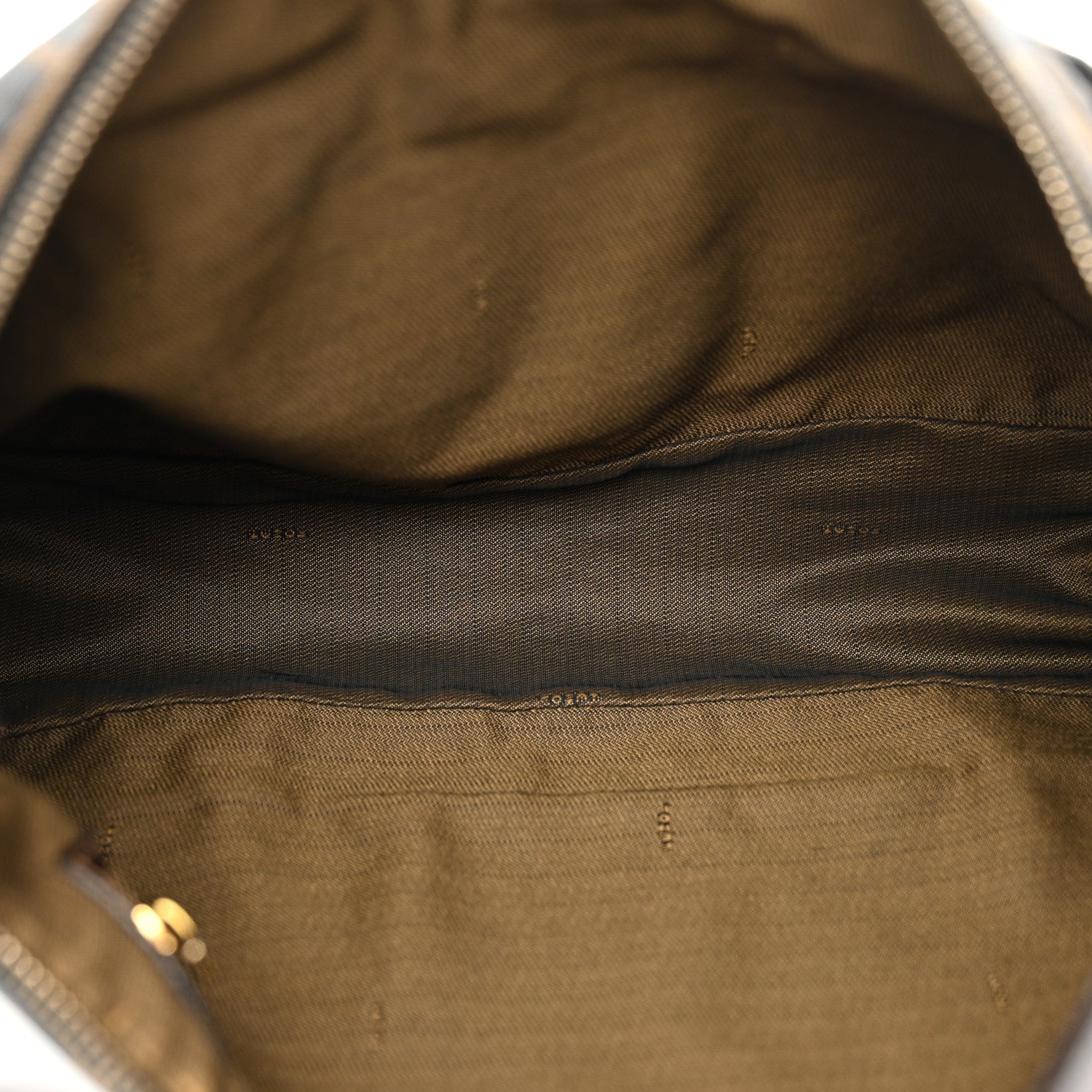 Fendi Zucca Zipped Baguette Tobacco 5 of 13