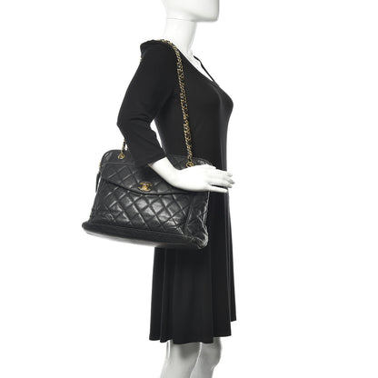 Chanel Caviar Quilted Flap Shoulder Bag Black 2 of 16