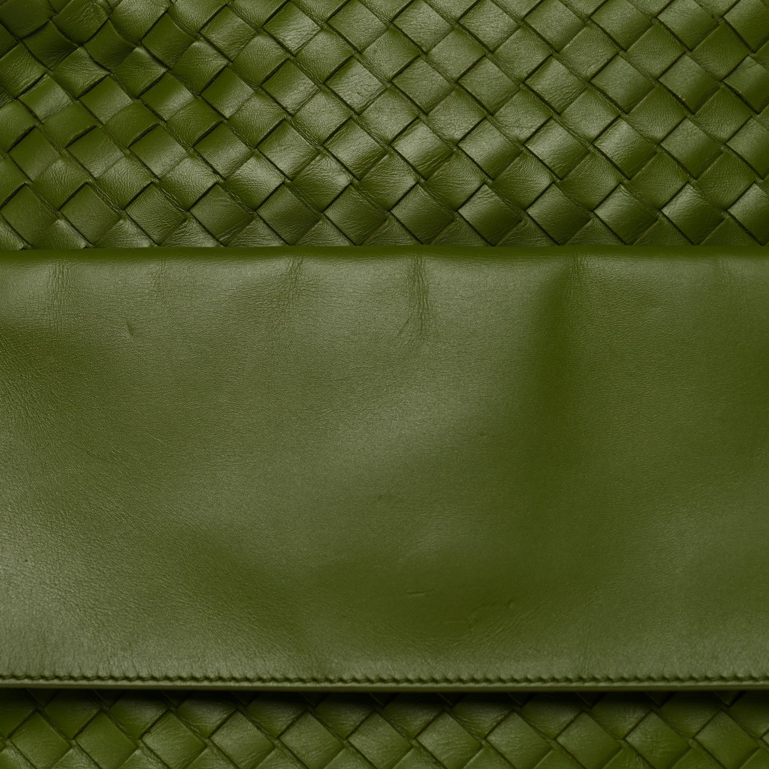 Bottega Veneta Nappa Intrecciato Crossbody Messenger Green 11 of 11