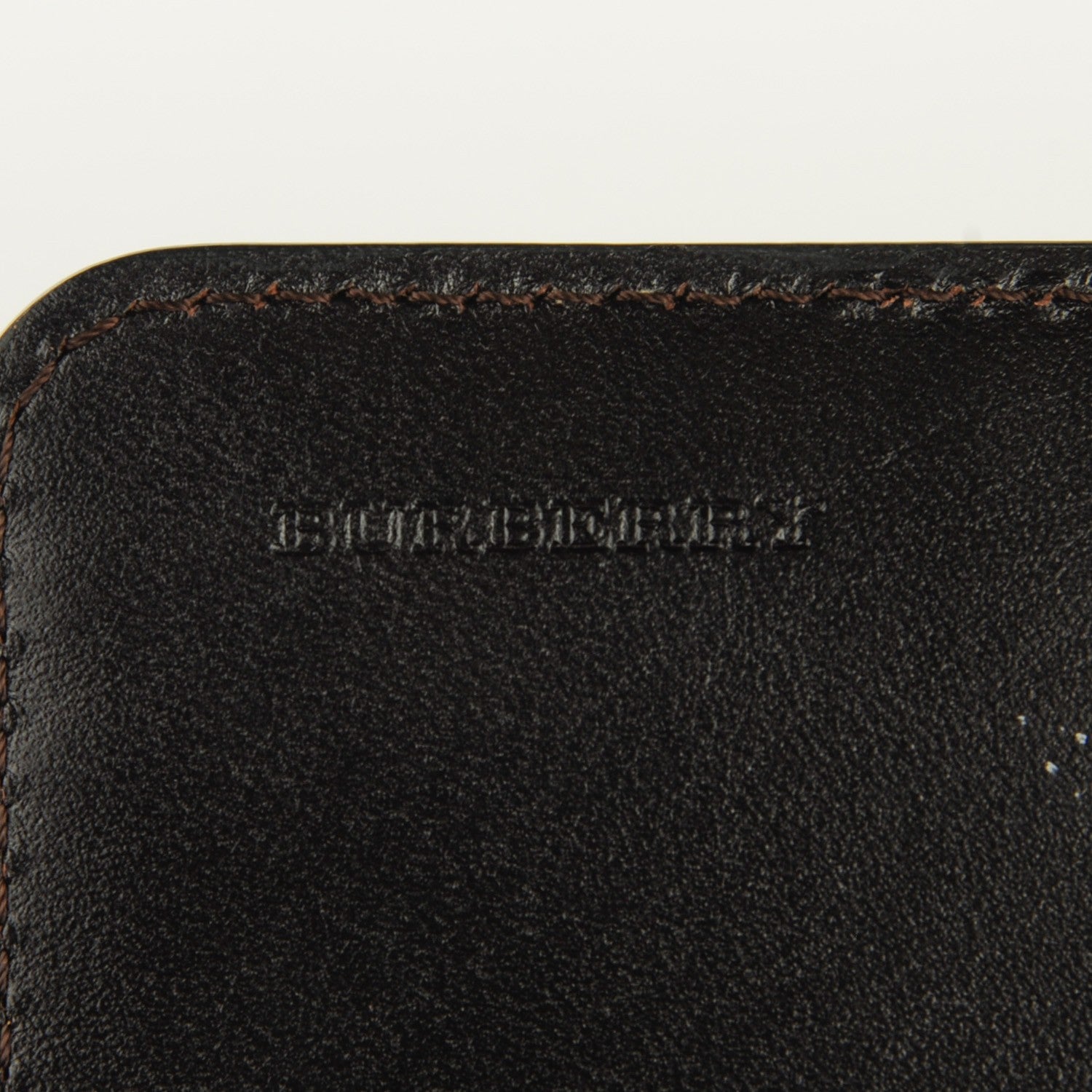 Burberry Grainy Calfskin Penrose Continental Wallet Dark Chocolate 7 of 9