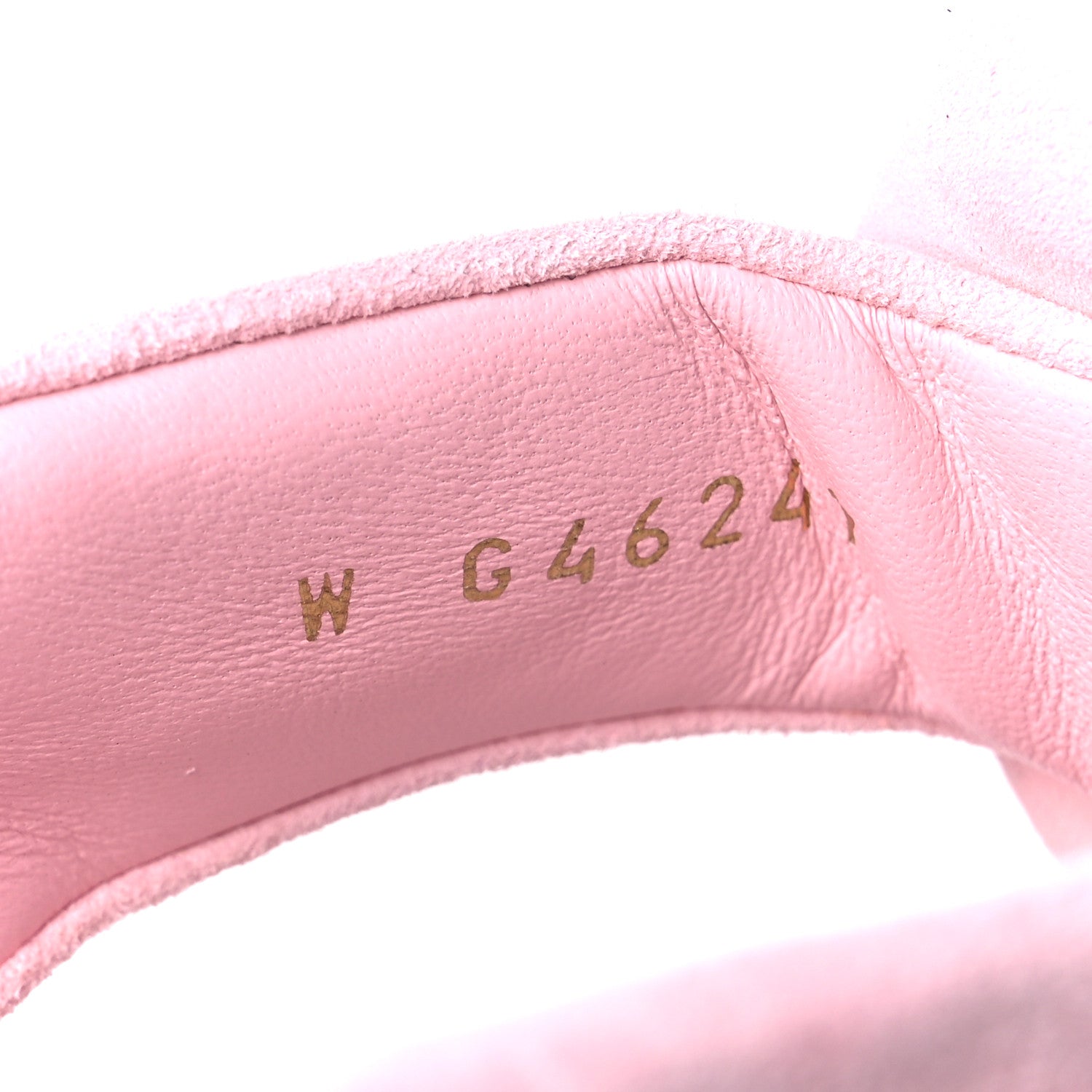 Chanel Suede Pearl Camellia Thong Sandals 37 Light Pink 8 of 8