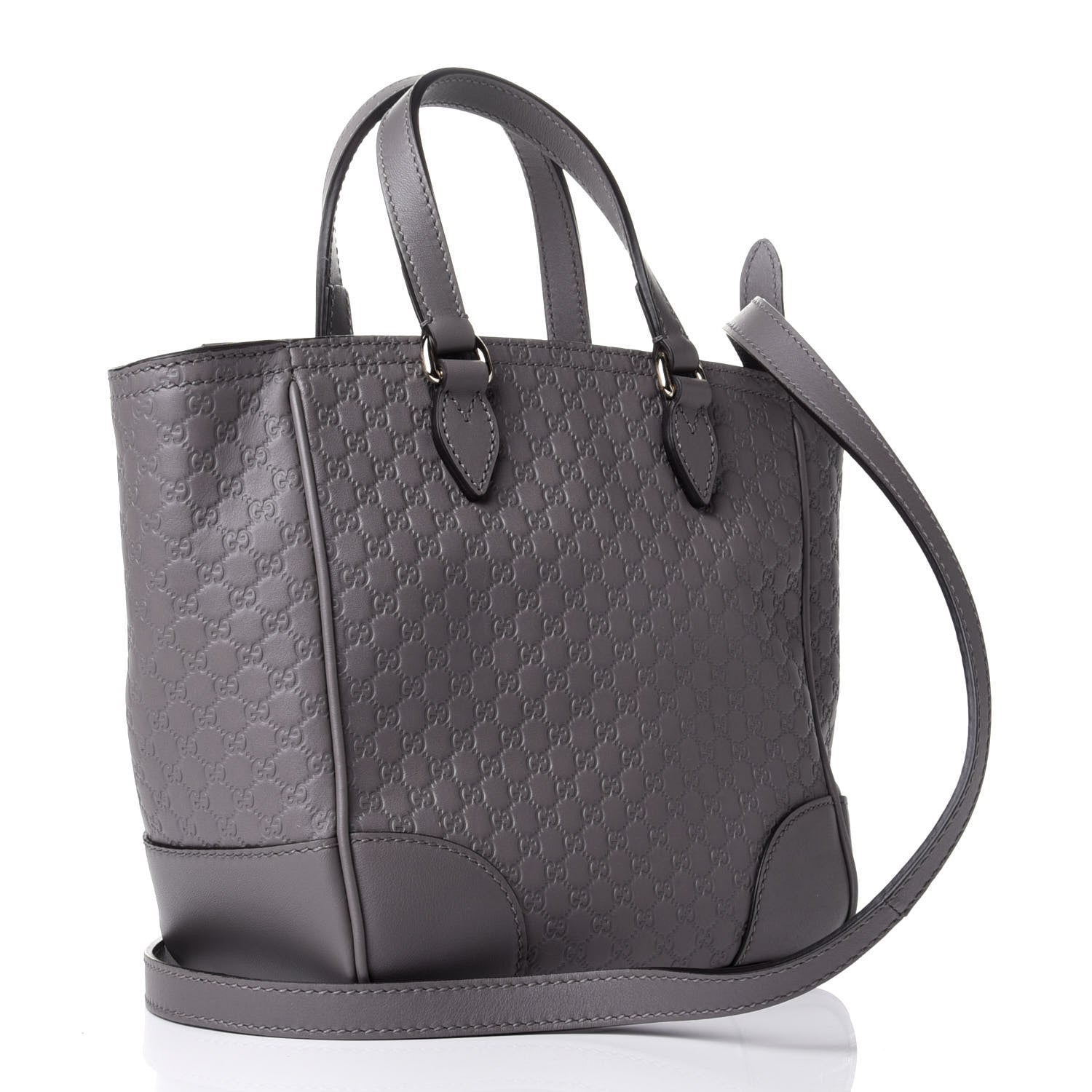 Gucci Microguccissima Small Bree Tote Graphite 2 of 4