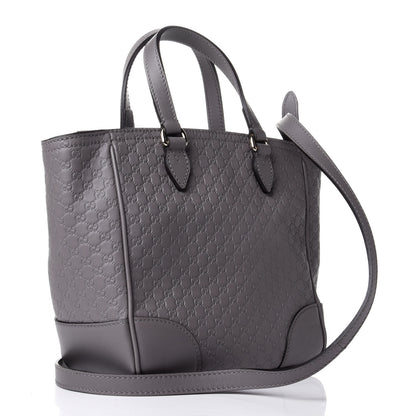 Gucci Microguccissima Small Bree Tote Graphite 2 of 4