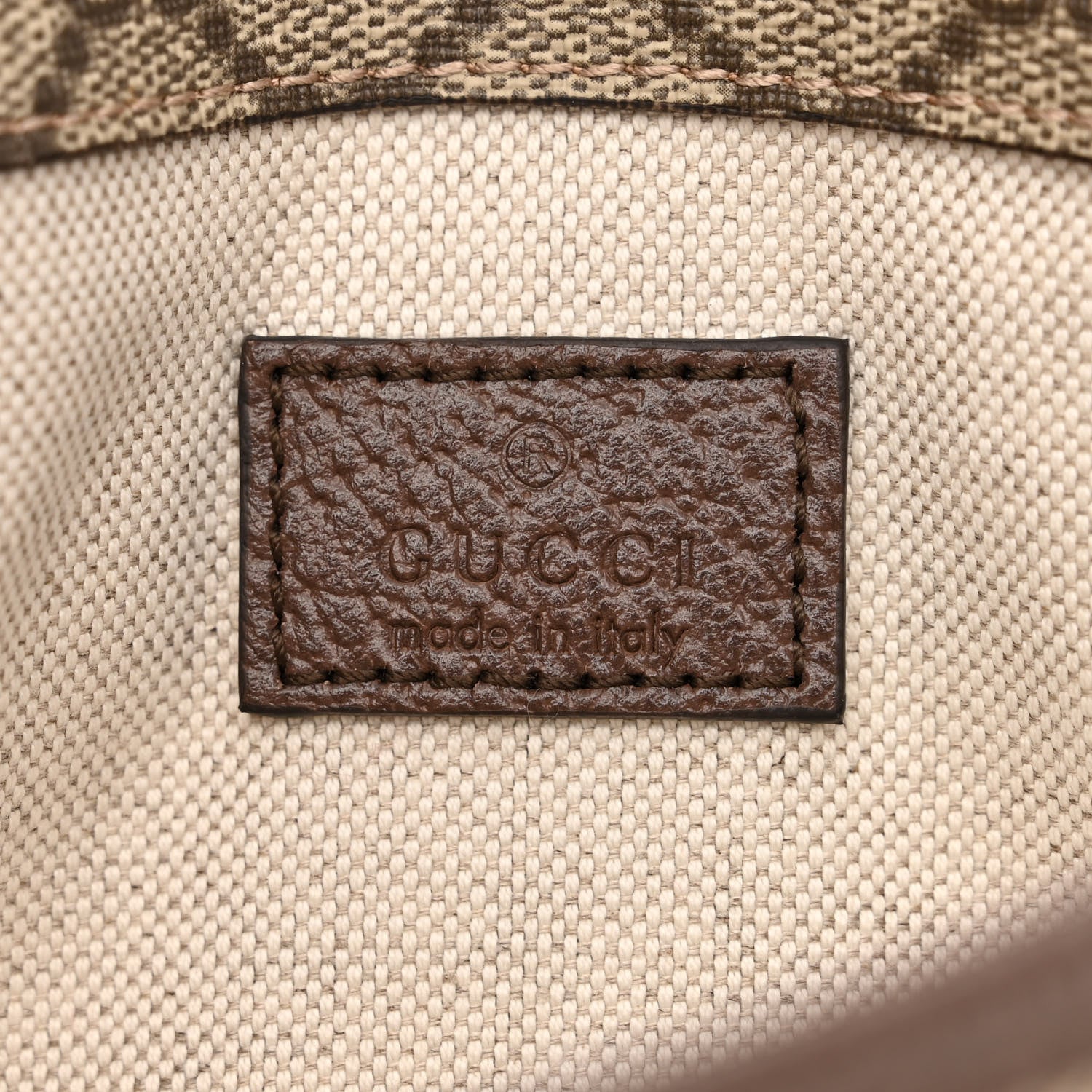 Gucci GG Supreme Monogram Neo Vintage Web Belt Bag Brown 6 of 10