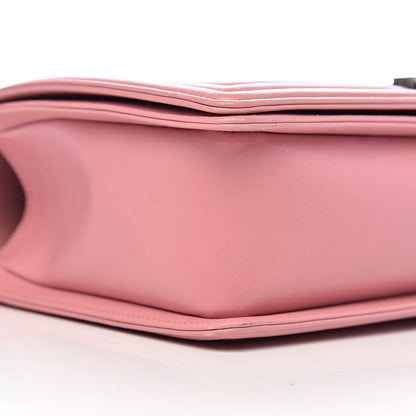 Chanel Lambskin Quilted New Medium Boy Flap Pink 9 of 12