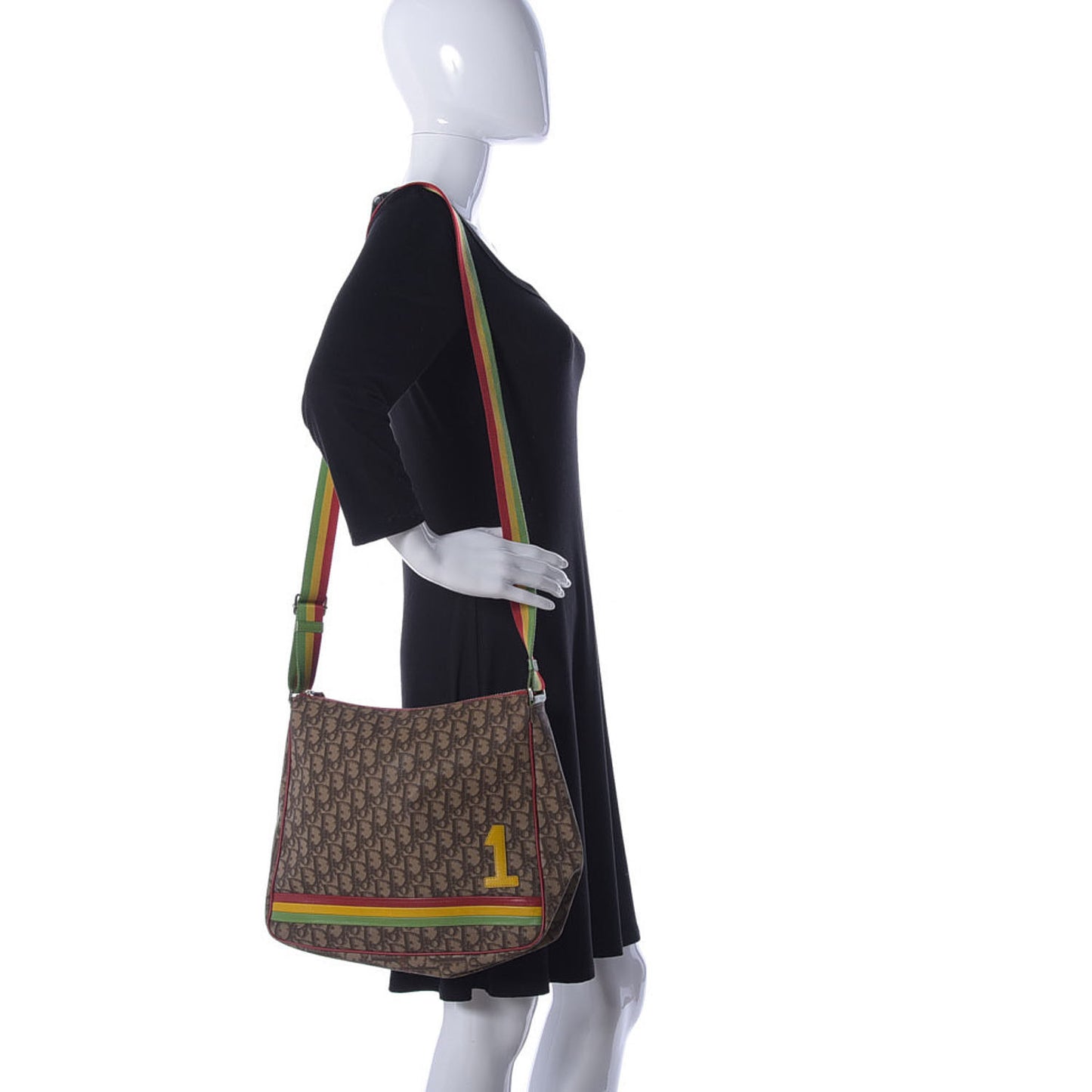 Monogram Rasta Messenger Beige