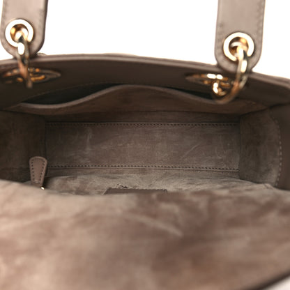 Christian Dior Lambskin Cannage Small My ABCDior Lady Dior Warm Taupe 5 of 10