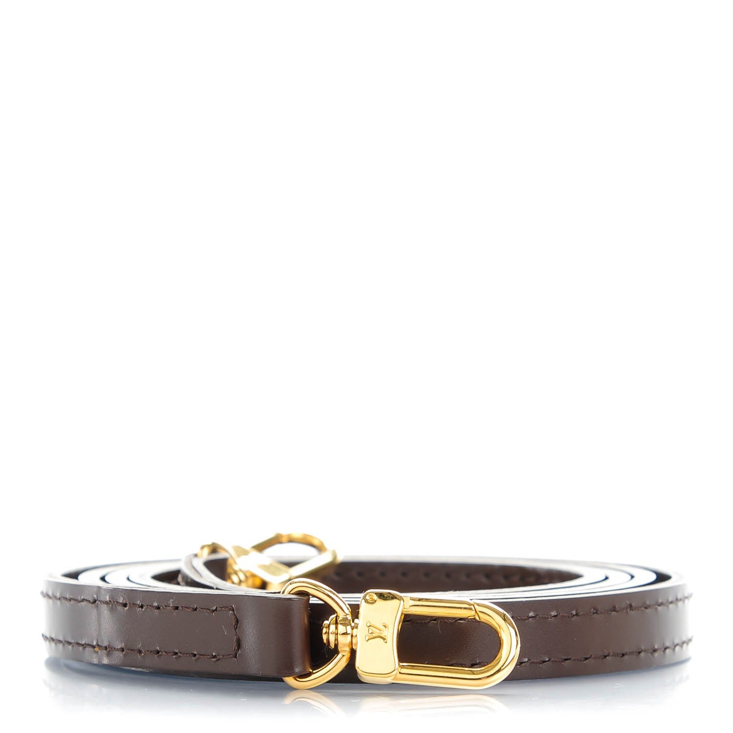 Louis Vuitton Calfskin Shoulder Strap Brown 1 of 5