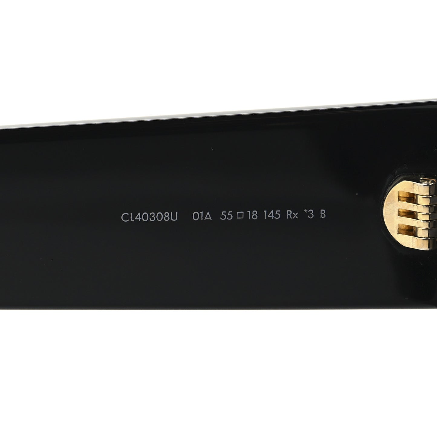 Acetate Triomphe Sunglasses CL40308U Black
