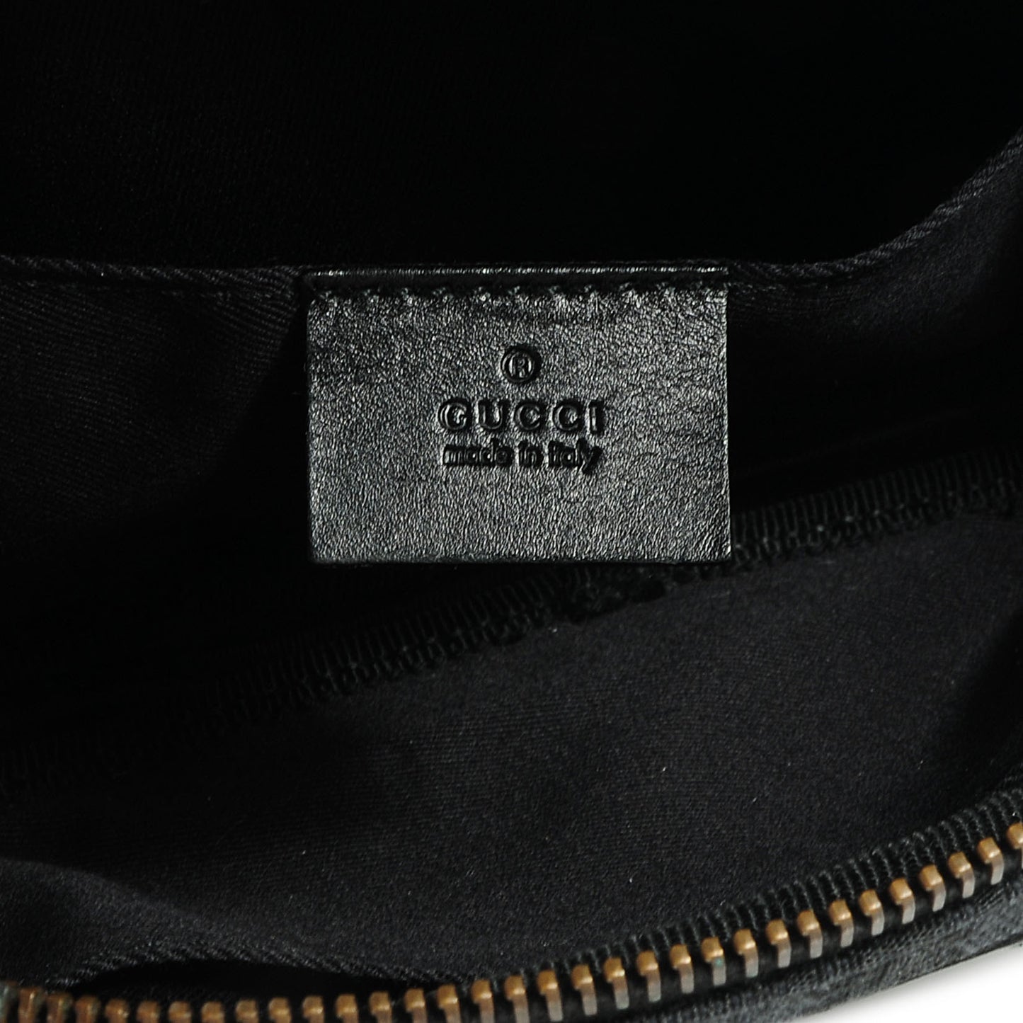 Canvas Monogram Small Accessories Case Black