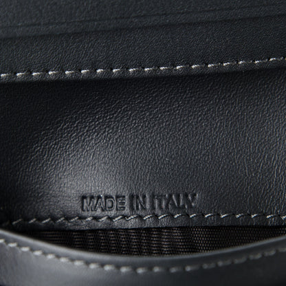 Valentino Garavani Calfskin Rockstud Card Holder with Zipper Dark Grey 7 of 8