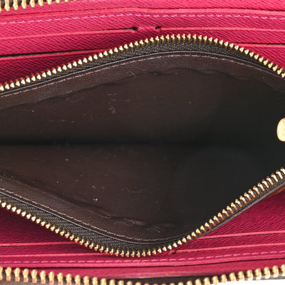 Louis Vuitton Monogram Clemence Wallet Hot Pink 12 of 13