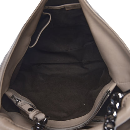 Burberry Smoked Check Medium Weatherby Hobo Trench 6 of 16