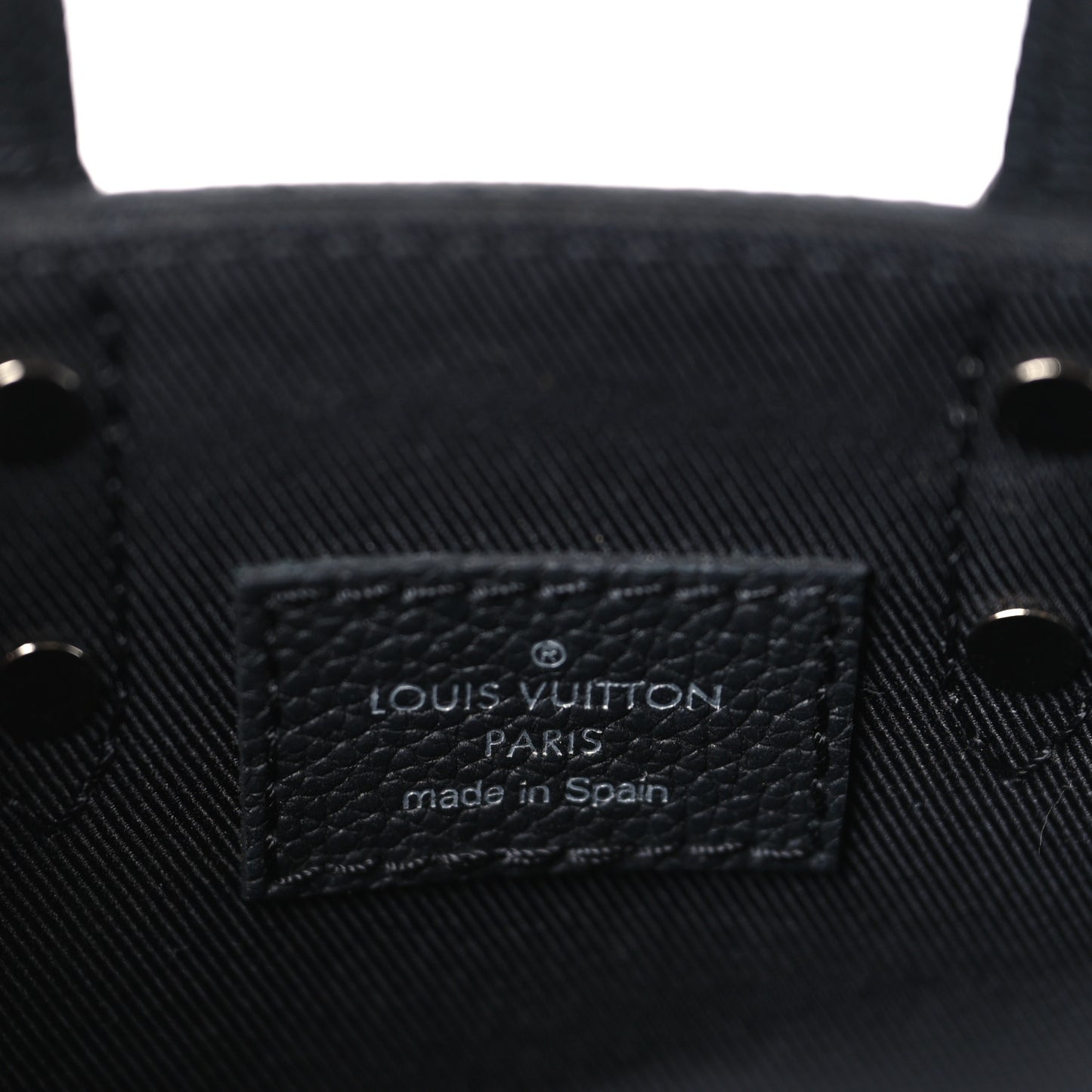 Damier Graphite Sac Plat XS Black